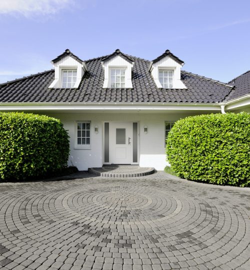 aluminium haustür thermosafe motiv 422, verkehrsweiß ral 9016, edelstahlgriff 14 2