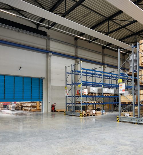 faltschnelllauftor f 14005 mit antrieb auf beiden seiten